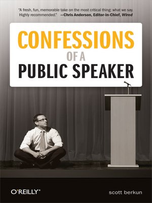 cover image of Confessions of a Public Speaker